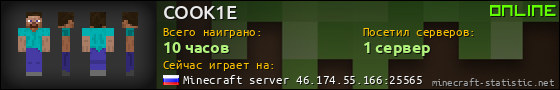 Юзербар 560x90 для COOK1E