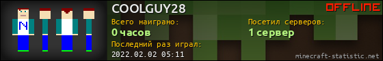 Юзербар 560x90 для COOLGUY28