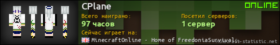 Юзербар 560x90 для CPlane