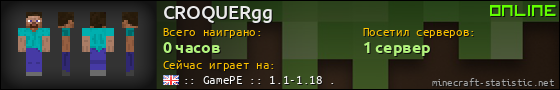 Юзербар 560x90 для CROQUERgg