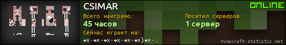 Юзербар 560x90 для CSIMAR