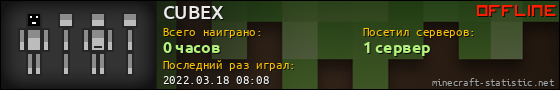 Юзербар 560x90 для CUBEX
