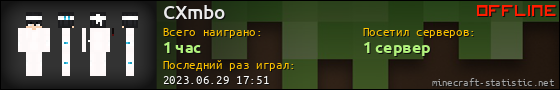 Юзербар 560x90 для CXmbo
