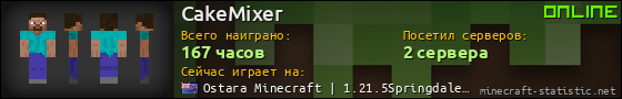 Юзербар 560x90 для CakeMixer