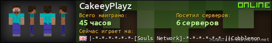 Юзербар 560x90 для CakeeyPlayz