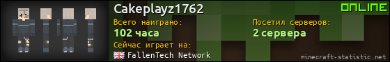 Юзербар 560x90 для Cakeplayz1762