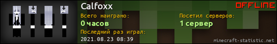Юзербар 560x90 для Calfoxx