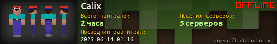 Юзербар 560x90 для Calix