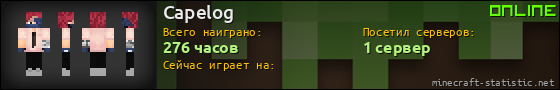 Юзербар 560x90 для Capelog
