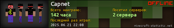 Юзербар 560x90 для Capnet