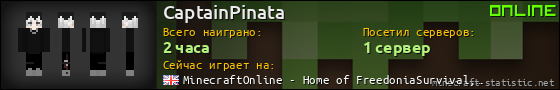 Юзербар 560x90 для CaptainPinata