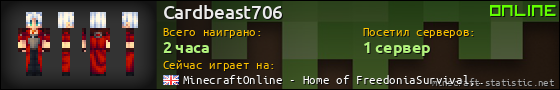 Юзербар 560x90 для Cardbeast706