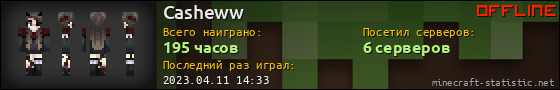 Юзербар 560x90 для Casheww