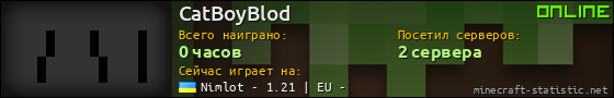 Юзербар 560x90 для CatBoyBlod