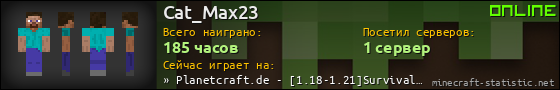 Юзербар 560x90 для Cat_Max23