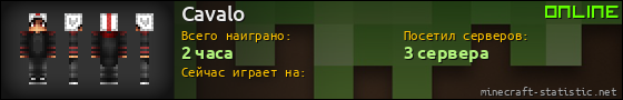Юзербар 560x90 для Cavalo