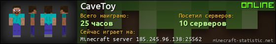 Юзербар 560x90 для CaveToy