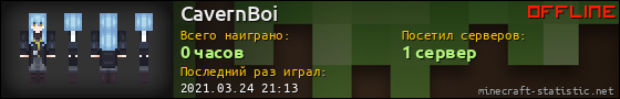 Юзербар 560x90 для CavernBoi