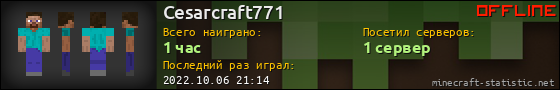 Юзербар 560x90 для Cesarcraft771