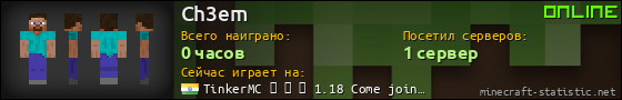 Юзербар 560x90 для Ch3em