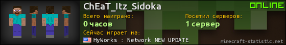 Юзербар 560x90 для ChEaT_Itz_Sidoka