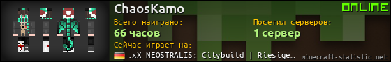 Юзербар 560x90 для ChaosKamo