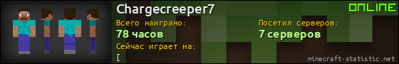 Юзербар 560x90 для Chargecreeper7