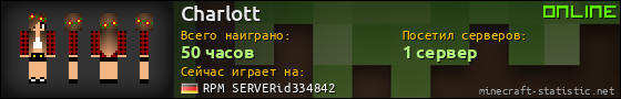 Юзербар 560x90 для Charlott