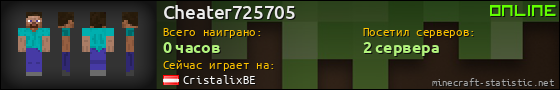 Юзербар 560x90 для Cheater725705