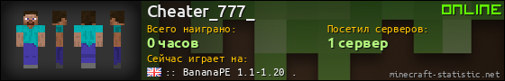 Юзербар 560x90 для Cheater_777_