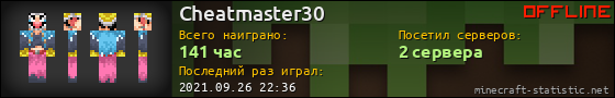 Юзербар 560x90 для Cheatmaster30
