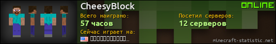 Юзербар 560x90 для CheesyBlock