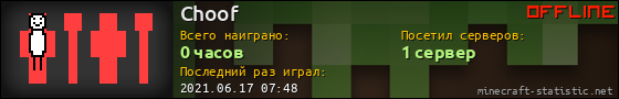 Юзербар 560x90 для Choof