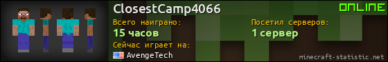 Юзербар 560x90 для ClosestCamp4066