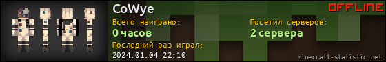 Юзербар 560x90 для CoWye