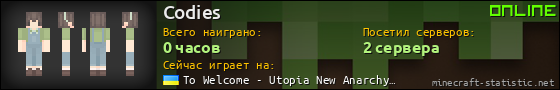 Юзербар 560x90 для Codies