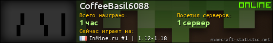 Юзербар 560x90 для CoffeeBasil6088
