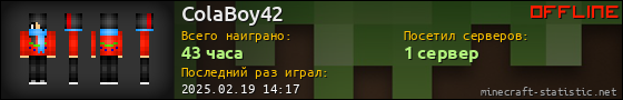 Юзербар 560x90 для ColaBoy42