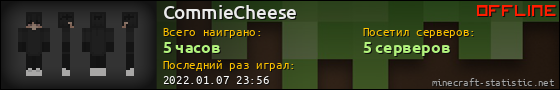 Юзербар 560x90 для CommieCheese