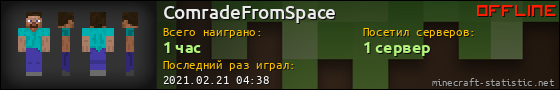 Юзербар 560x90 для ComradeFromSpace