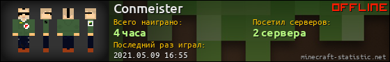 Юзербар 560x90 для Conmeister