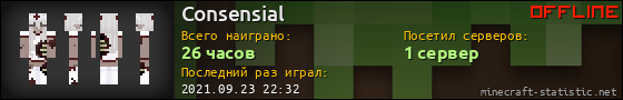 Юзербар 560x90 для Consensial