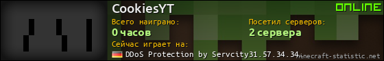 Юзербар 560x90 для CookiesYT