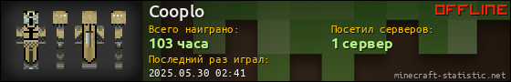 Юзербар 560x90 для Cooplo