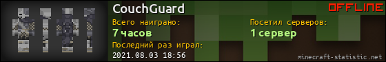 Юзербар 560x90 для CouchGuard