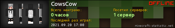 Юзербар 560x90 для CowsCow