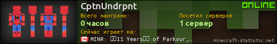 Юзербар 560x90 для CptnUndrpnt