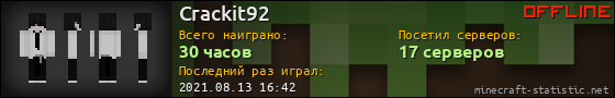 Юзербар 560x90 для Crackit92