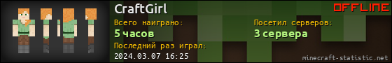 Юзербар 560x90 для CraftGirl