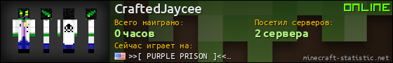 Юзербар 560x90 для CraftedJaycee